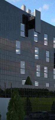 ZENGA Strommer - fragment elewacji zachodniej / west elevation fragment.