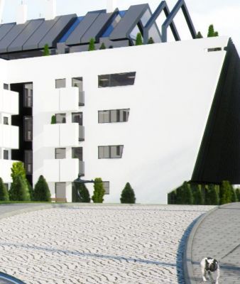 Skrzydło Wschodnie od ogrodu / a view of the East Wing from the garden.