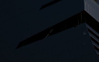 detal tarasów jako wiszących ogrodów / detail of the terraces as the pendant gardens.