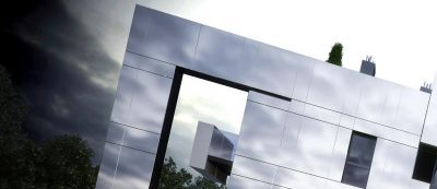 ZENGA Bombardier - detal: rama frontowa / front frame.