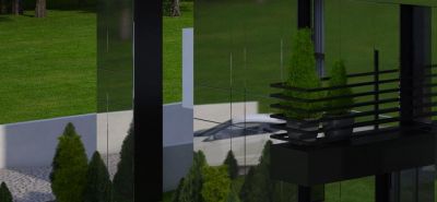 balkon i rama elewacji frontowej / frontal elevation frmae & balcony.