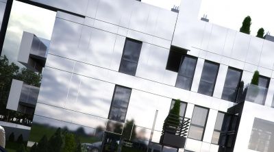 detal elewacji czołowej / frontal elevation details.