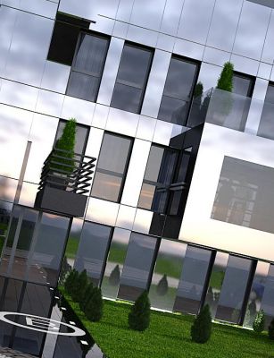 detal - elewacja od ulicy / detail - main elevation.