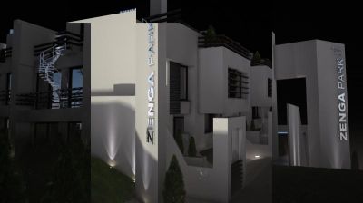 Zenga Park nocą / Zenga Park by night.